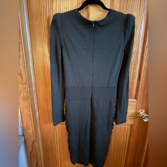 Giovannini Green Wool Dress - Picture 4 of 7